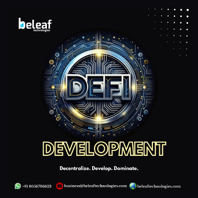 Top-Tier Defi Development Company In India - (Beleaf Technologies)